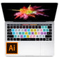 Adobe Illustrator AI Keyboard Shortcut For MacBook -  Keyboard Cover - Designer KB