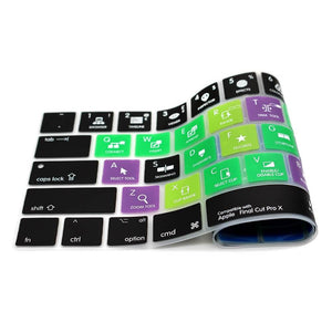 Final Cut Pro X Keyboard Shortcut For MacBook -  Keyboard Cover - Designer KB