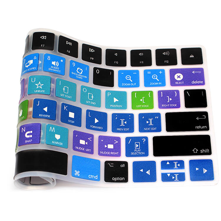 Final Cut Pro X Keyboard Shortcut For MacBook -  Keyboard Cover - Designer KB