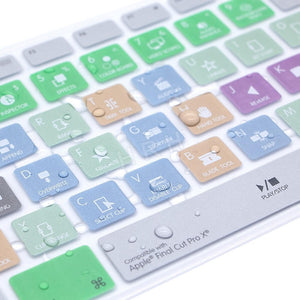 Final Cut Pro X Keyboard Shortcut For MacBook -  Keyboard Cover - Designer KB